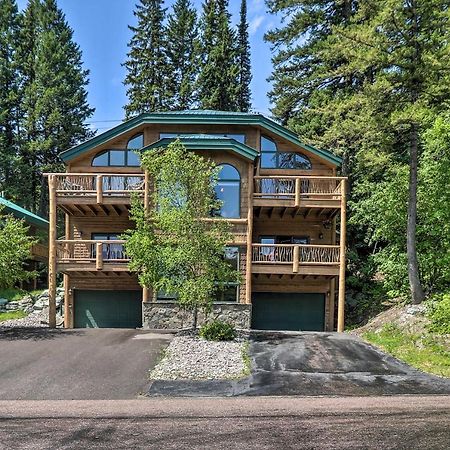 Rustic Home On Whitefish Mountain, Near Ski Run! Екстер'єр фото