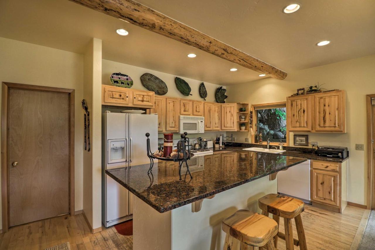 Rustic Home On Whitefish Mountain, Near Ski Run! Екстер'єр фото
