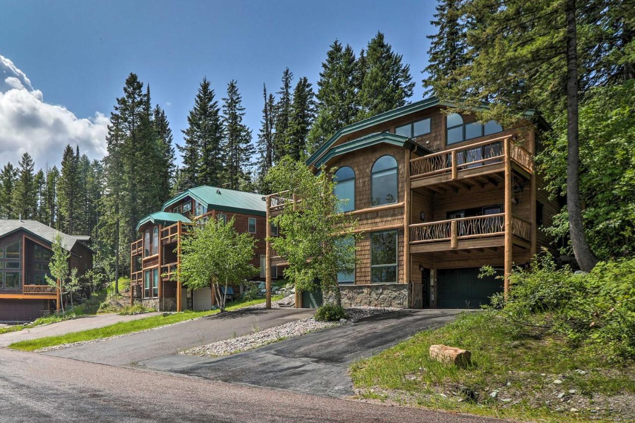 Rustic Home On Whitefish Mountain, Near Ski Run! Екстер'єр фото
