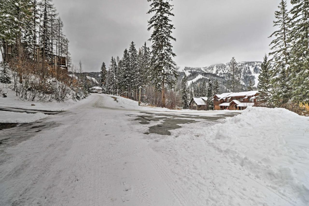Rustic Home On Whitefish Mountain, Near Ski Run! Екстер'єр фото