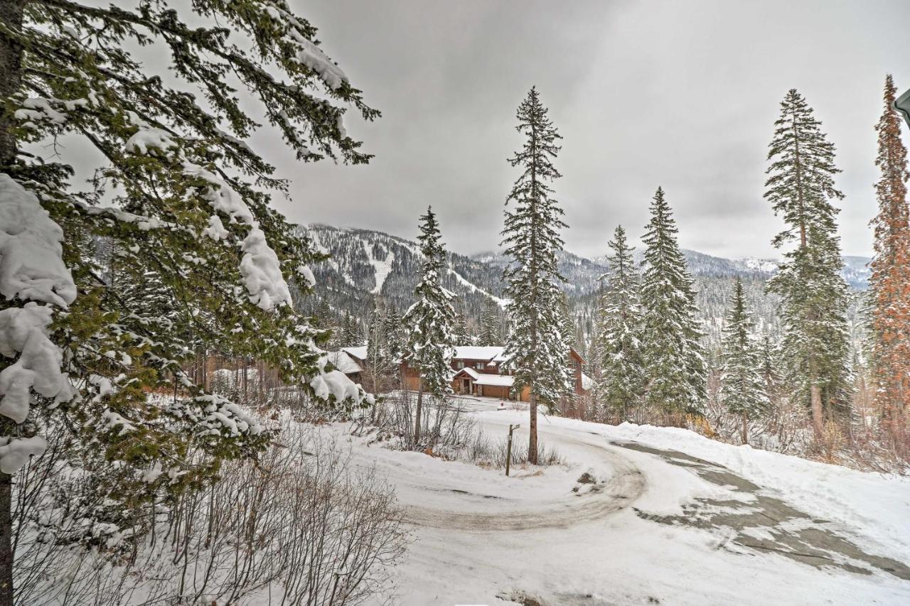 Rustic Home On Whitefish Mountain, Near Ski Run! Екстер'єр фото